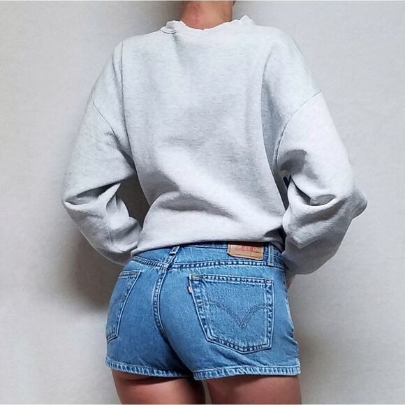 VINTAGE Y2K Levi's Daisy Duke Denim Shorty Shorts - Picture 4 of 11